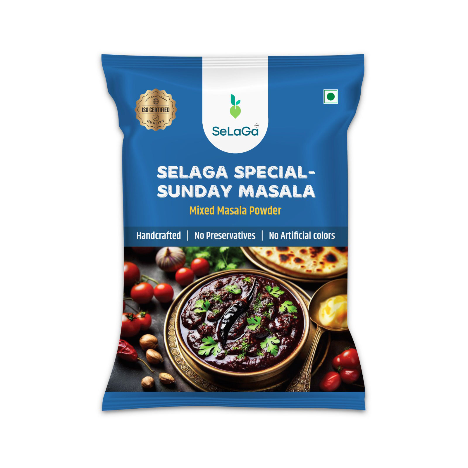 image-1-sunday Selaga Sunday Special Masala – Rich Aroma, Royal Flavor & Perfect Weekend Taste | Authentic Indian Spice Blend for Curries, Gravies & Festive Meals - Image 1