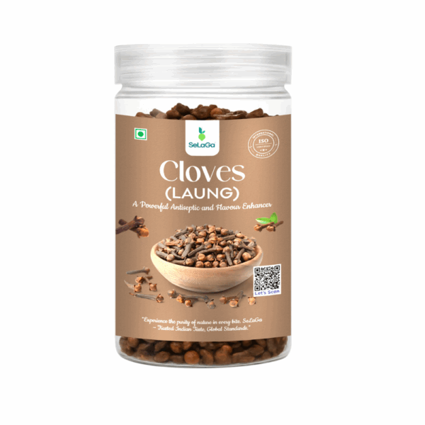 SeLaGa Premium Cloves (Laung) – Strong Aroma, Natural Warmth & Immunity Support | Premium Reusable Jar