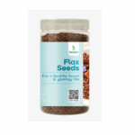 SeLaGa Premium Flax Seeds (Alsi Beej) – Omega-3 Rich Super Seeds for Heart Health, Skin Glow & Digestion | 200g Premium Reusable Jar