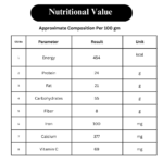 SeLaGa Premium Garden Cress Seeds (Halim Seeds) – Iron-Rich Superfood for Strength, Hair Growth & Immunity | Premium Reusable Jar - Image 5