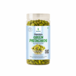 SeLaGa Premium Green Pistachios (Unsalted) – Crunchy, Protein-Rich & Heart-Healthy Dry Fruit | 200 Grams | Premium Reusable Jar