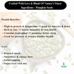 SeLaGa Premium Pumpkin Seeds – 200 Grams | Superfood for Heart, Hair, Immunity & Everyday Nutrition (Reusable Premium Jar) - Image 4