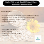 Premium Sunflower Seeds – 200 Gram | Vitamin-Rich Crunch for Skin Glow & Heart Health (Premium Reusable Jar) - Image 4