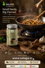 SeLaGa Premium Black Pepper (Kali Mirch) - Premium Reusable Jar - Image 3