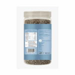 Premium Chia Seeds - Premium Reusable Jar |Plant-based Omega-3 fatty acids, dietary fiber, protein, calcium, magnesium, and antioxidants - Image 2