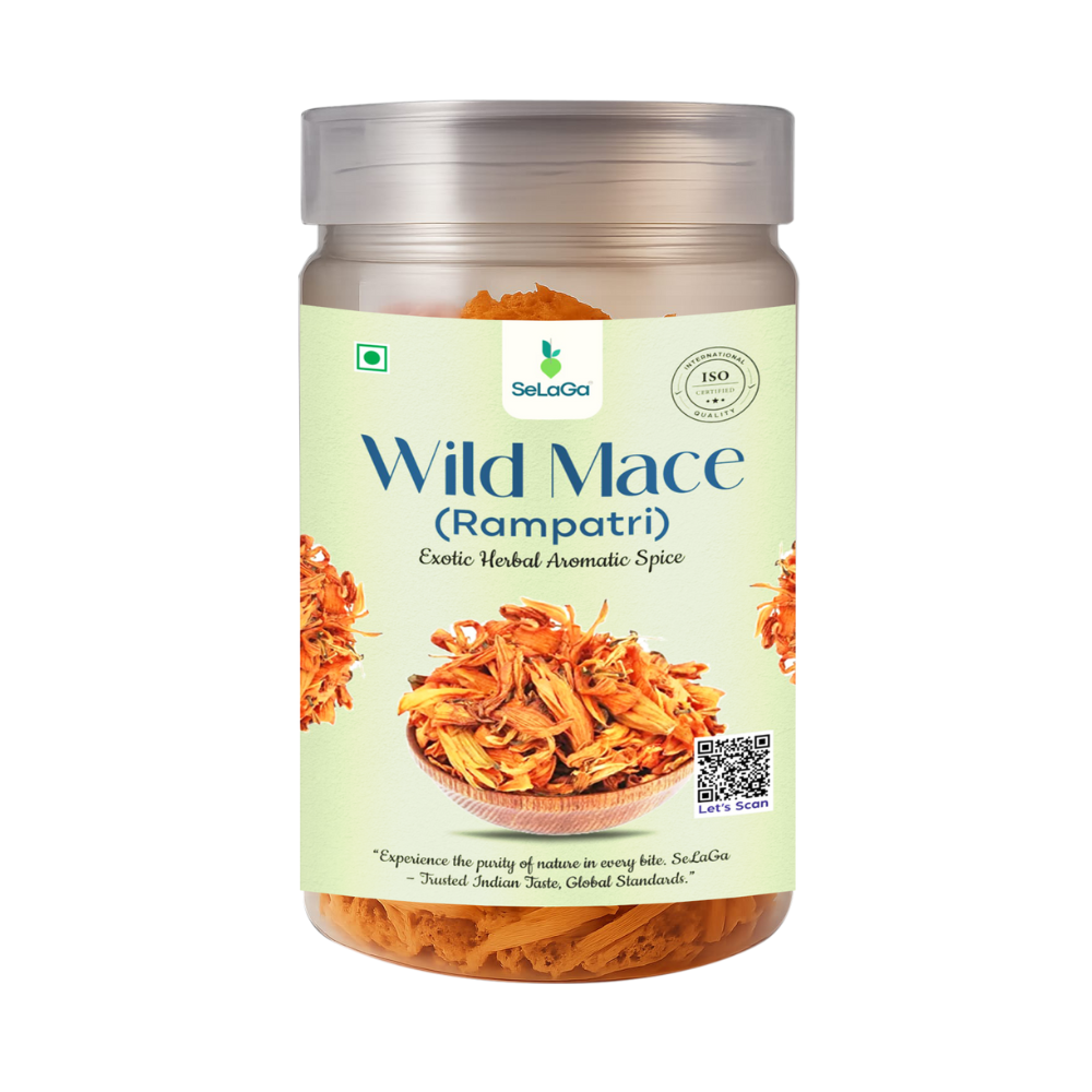 mace 5 (1) SeLaGa Premium Wild Mace – Pure, Aromatic & High-Grade Spice for Gourmet Cooking | Premium Reusable Jar - Image 1