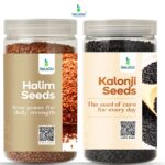 Selaga Power Immunity Combo – Kalonji Seeds & Halim Seeds | Natural Superfood for Immunity, Energy & Strength- (2×250 Gram Premium Jar)