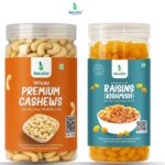 Selaga Daily Nutrition Duo – Cashew + Raisins (2×200 Gram Premium Jar)
