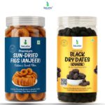 Selaga Sweet Balance Combo – Dry Fig + Dry Dates (2×200 Gram Premium Jar)