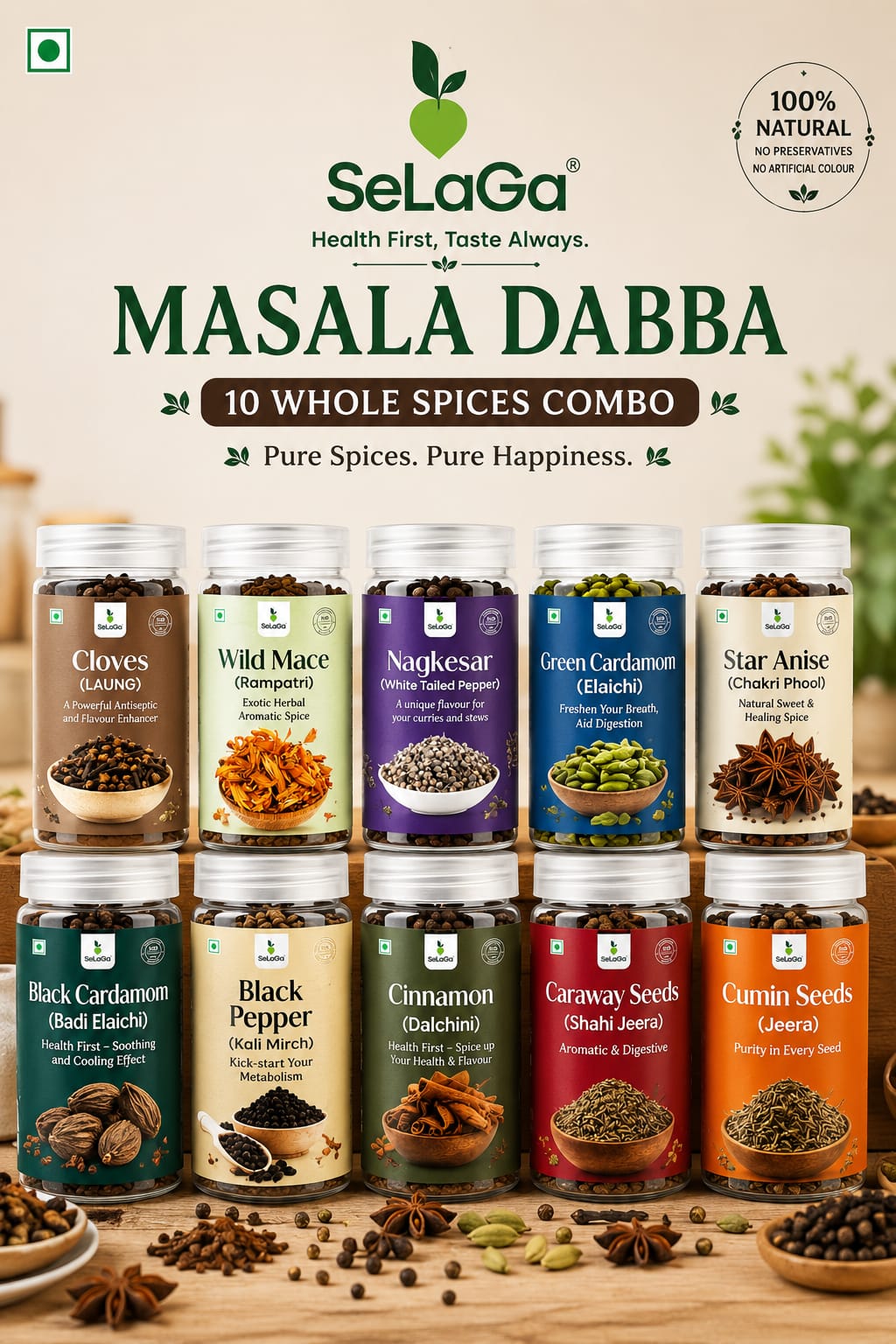 WhatsApp Image 2026-05-23 at 1.01.38 PM SeLaGa Grand Masala Dabba- Pack of 10 Pure , Natural & Authentic - Image 1